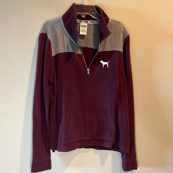 PINK Victoria's Secret Tops - Pink Brand 1/4 zip pullover